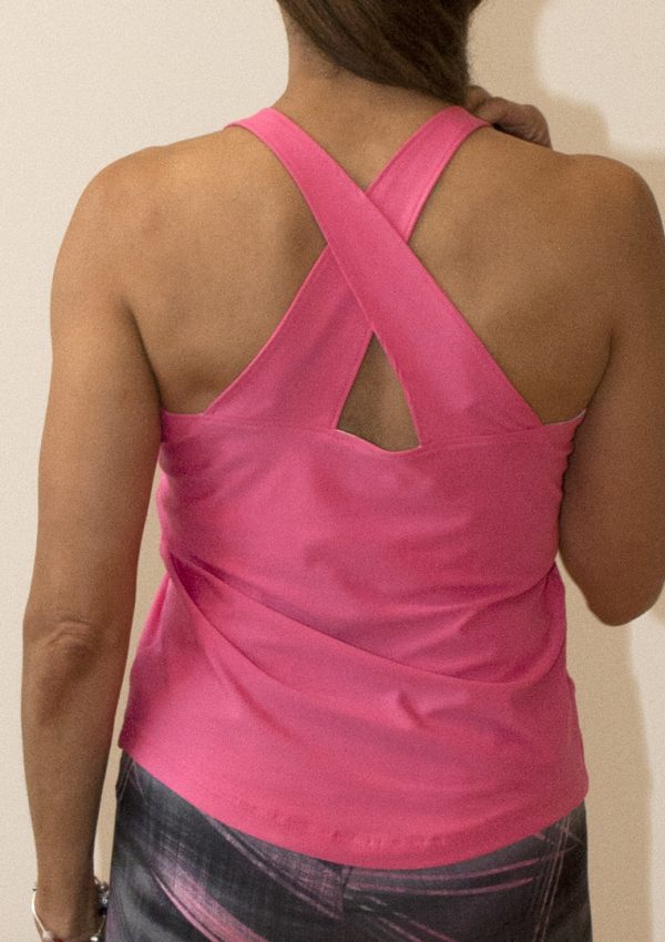 “Bubble Gum and Licorice” Fit Gear, BurdaStyle Knit Tank