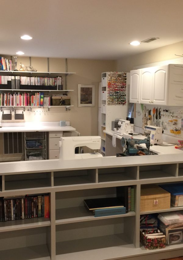 My sewing room…finally!