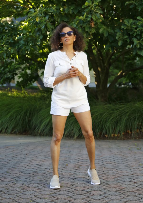 DIY Wardrobe Basic, the classic white linen shirt