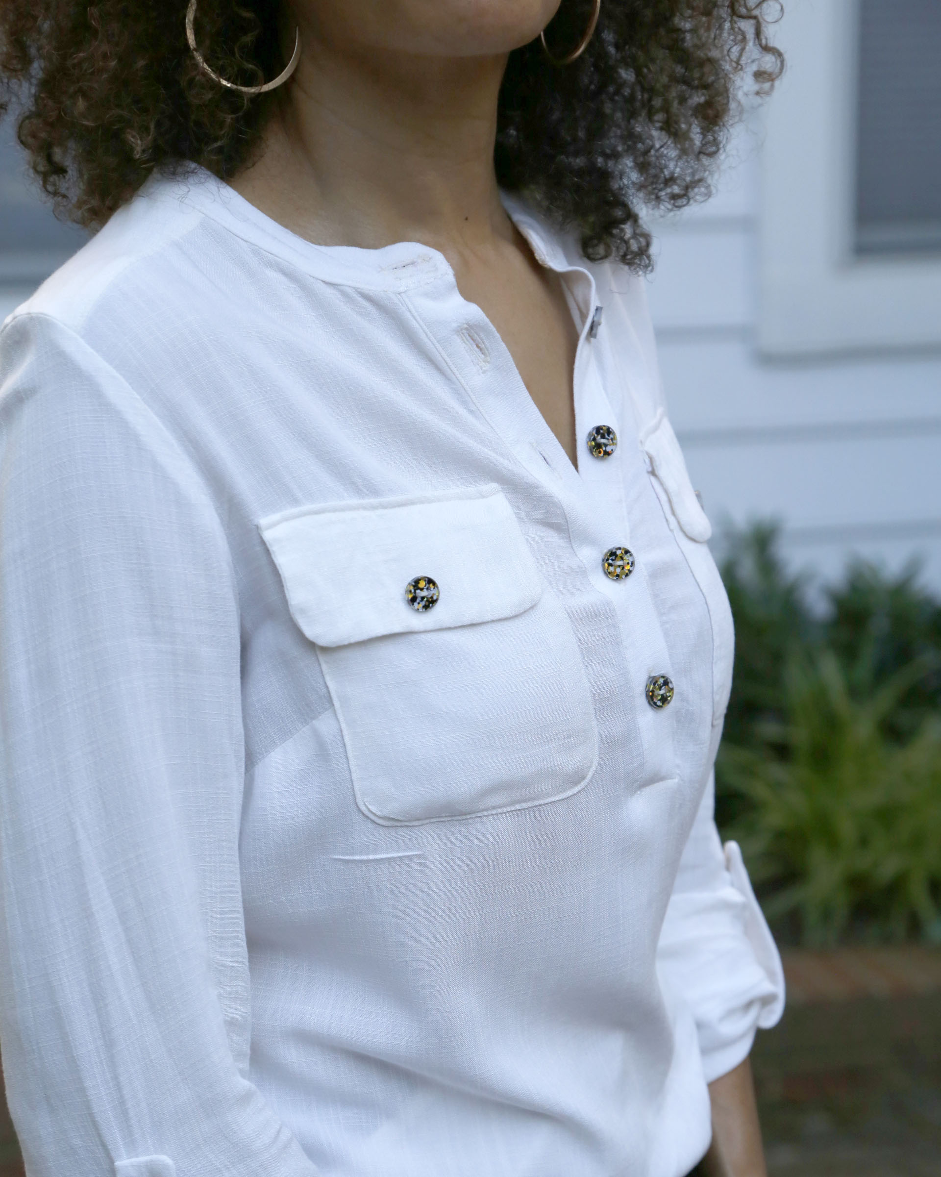 DIY Wardrobe Basic, the classic white linen shirt